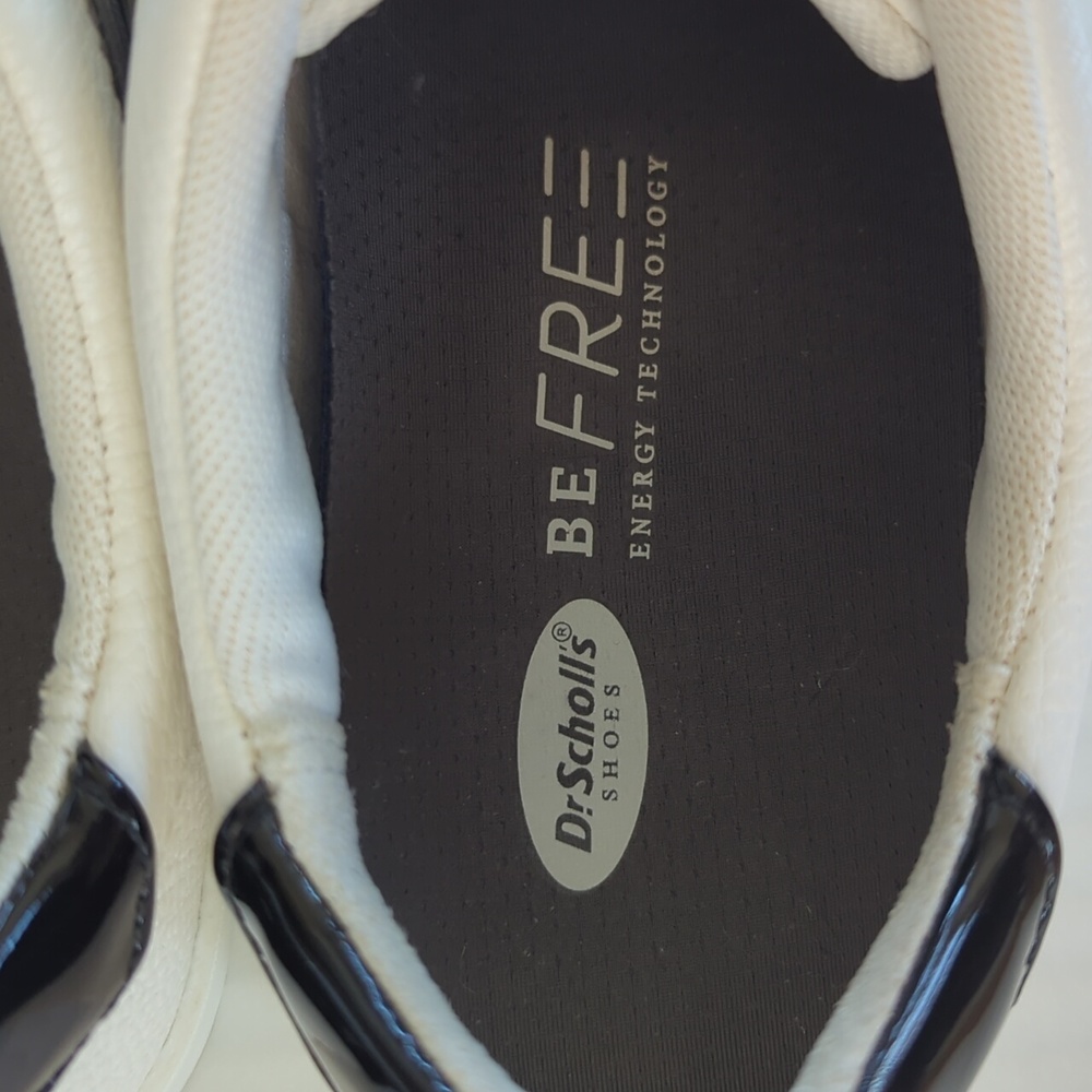 Dr. Scholl's Madi Band Slip On Sneakers 8M White Black Gray - Picture 8 of 16